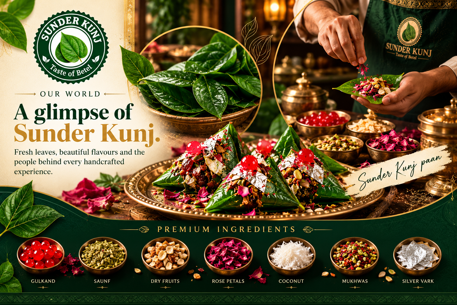 Paan ingredients